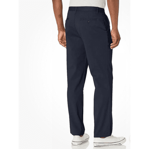 Nautica Men's Classic Fit Flat Front Stretch Solid Chino Deck Pant 40x 32 - Image 3