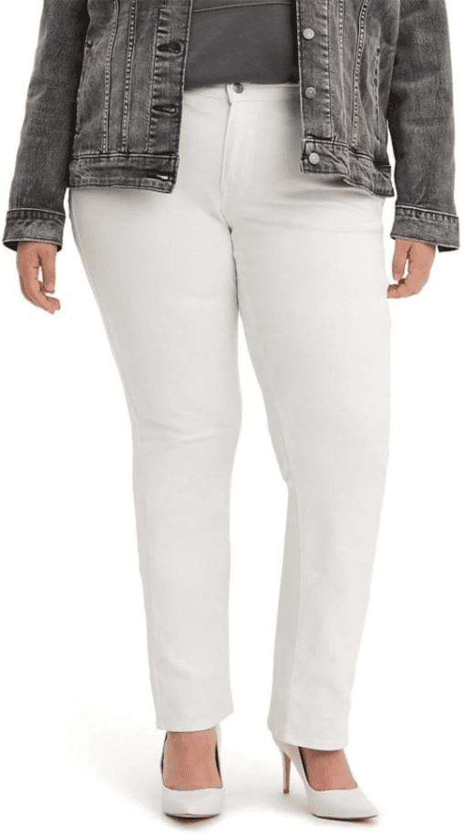 Levi S Women SIZE S Plus Size Classic Straight Jeans - Image 2