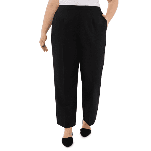 Alfred Dunner Women's Plus Marrakech Feeling New Classic Average Length Pant, Black SIZE22W - Image 2