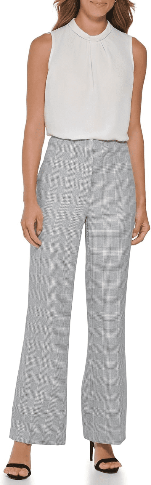 DKNY Women's High-Rise Formal Wide Leg Pants SIZE XL - Image 2