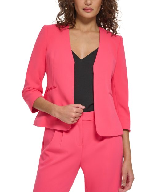 Calvin Klein Rosebud Blazer Petite 2P Women's Suit Jacket