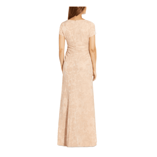 Adrianna Papell Blush Lace Maxi Dress XS - Evening Gown - Image 2