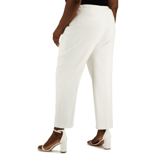 Anne Klein Plus Size Contour Fit Ankle Pa Anne White 20W - Image 3