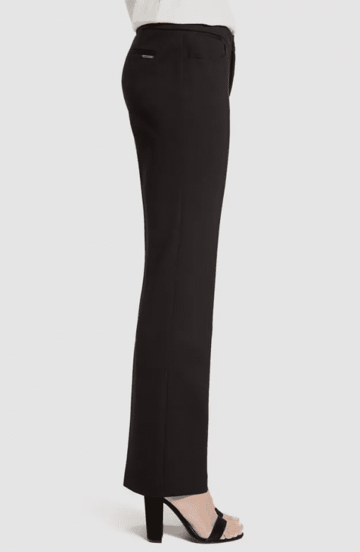 Anne Klein Straight-Leg Trousers Black 10 - Image 4