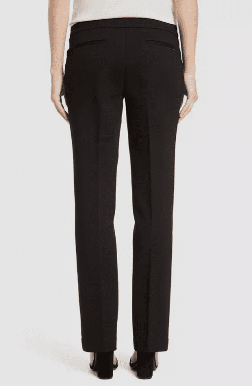 Anne Klein Straight-Leg Trousers Black 10 - Image 3