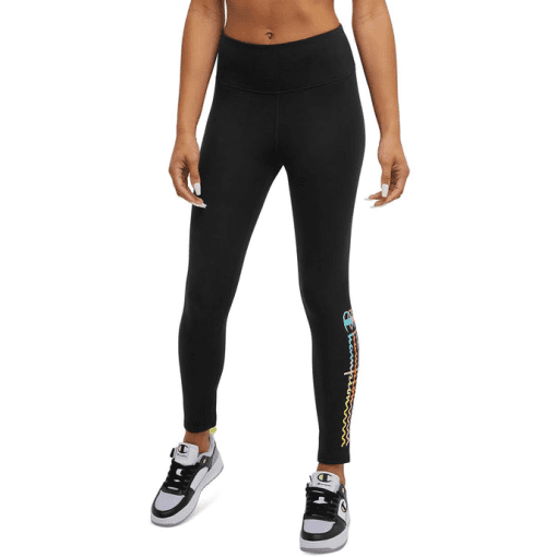 Champion Black Leggings XS - Women's Activewear Workout Pants - Image 2