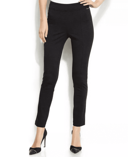 Calvin Klein Black High-Waist Pants - Size S - Women's Leggings - Image 2