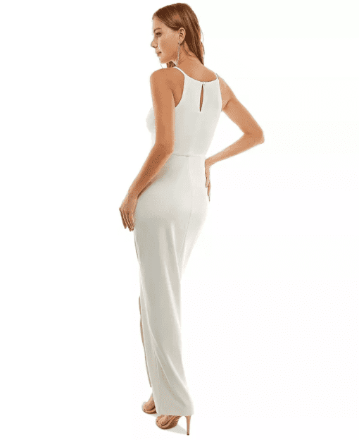 BCX White Maxi Dress Juniors M - Formal Dresses - Image 2