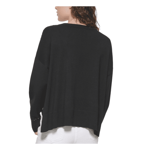 DKNY Studded Sweater Black M - Image 3