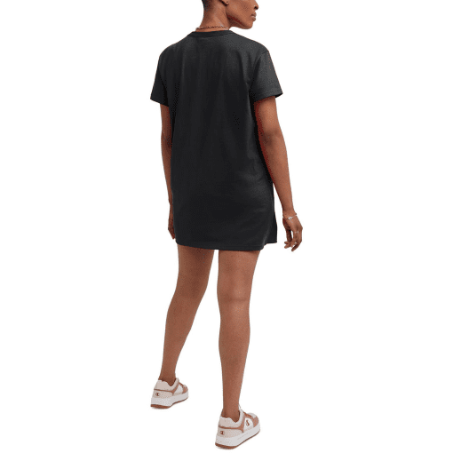 Champion Black T-Shirt Dress - Women's L - Casual Dresses - Image 2