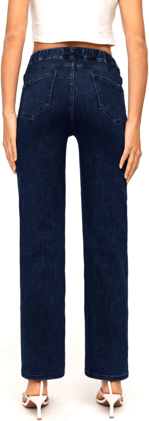 Gloria Vanderbilt Petite Amanda Straight-Leg Jea Rinse 8PS - Image 3