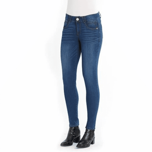 Gloria Vanderbilt Petite Navy Jeans - Amanda Straight Leg 16P - Women's Pants - Image 2