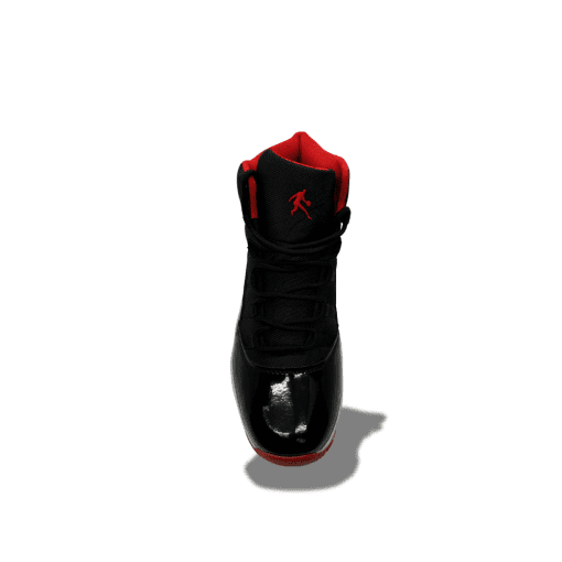 Men’s High-Top Sneakers Black & Red Stylish Athletic Sports Sneakers - Image 4