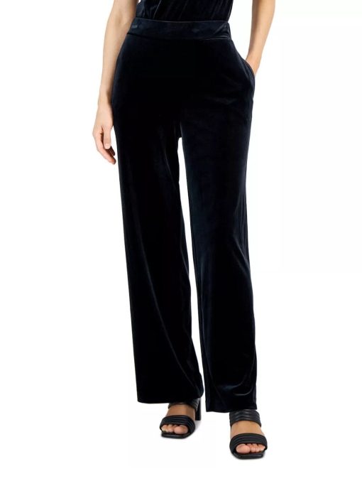 ALFANI
Women's Velvet Wide-Leg Pull-On Pants, XL