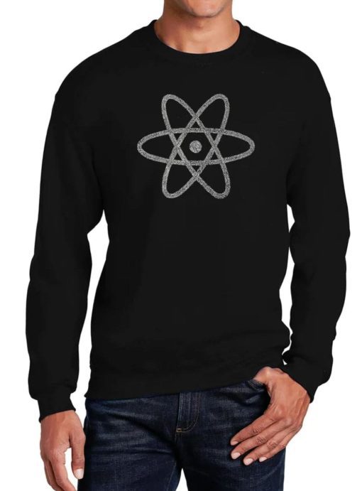 ATOM - MEN'S WORD ART CREWNECK SWEATSHIRT M