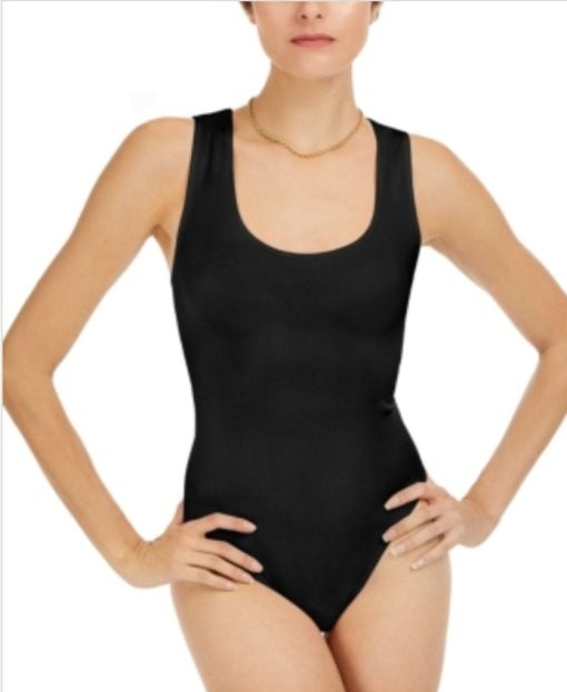 Bar III Black Seamless Bodysuit - Shapewear - Size S