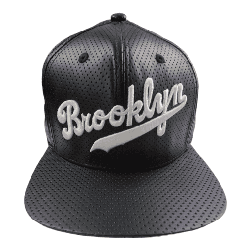 Brooklyn Dodgers American Needle Limited Edition Faux Leather Delirious Snapback Cap