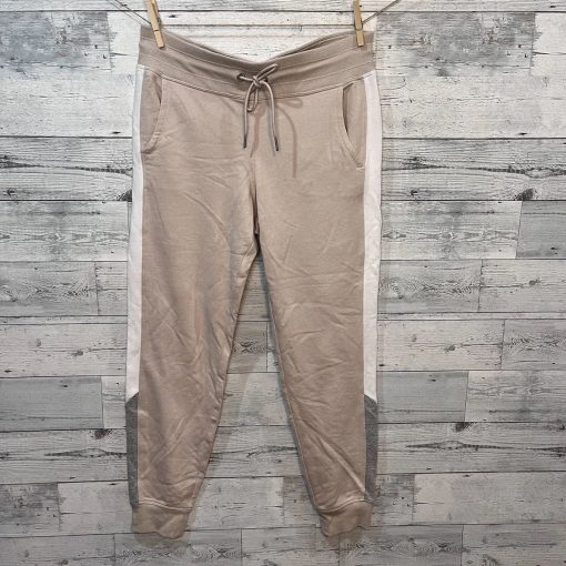 Calvin Klein Beige White Gray Jogging Pants Drawstring Waist NWOT Size 2X