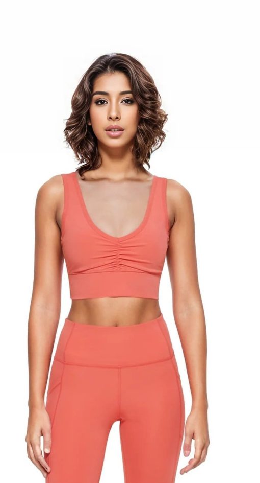 Calvin Klein Performance Ruched Longline Sports Bra XS