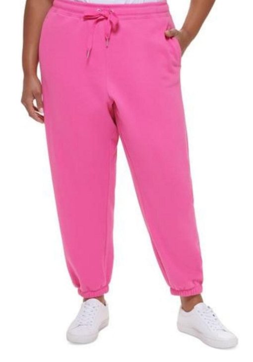 Calvin Klein Plus Pink Jogger Sweatpants - Workout Pants - 2X