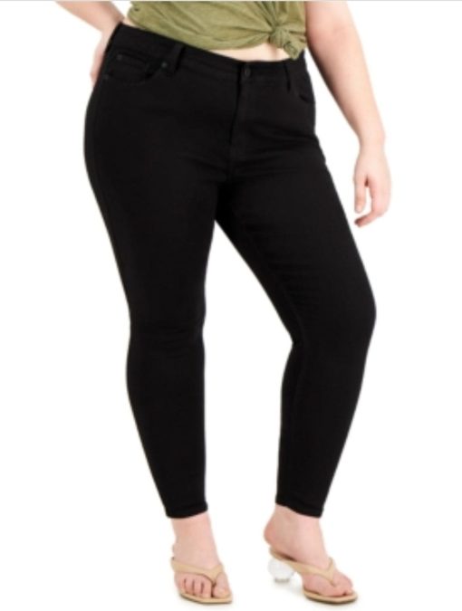 Celebrity Pink Plus Size Black Skinny Jeans - Size 16 - Denim