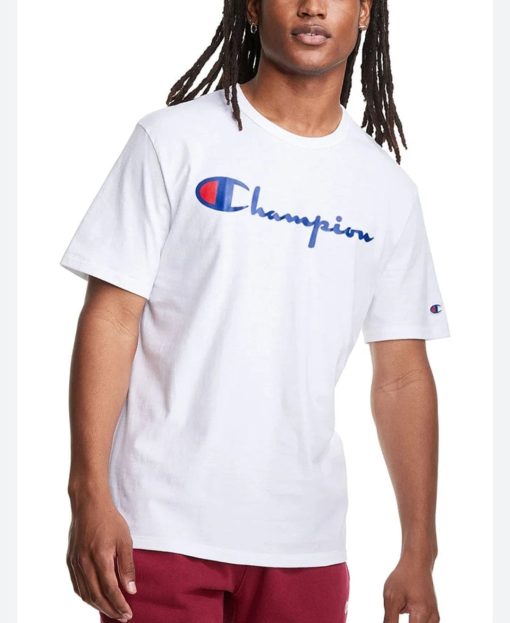 Champion Lightweight Short Sleeve Tee White L