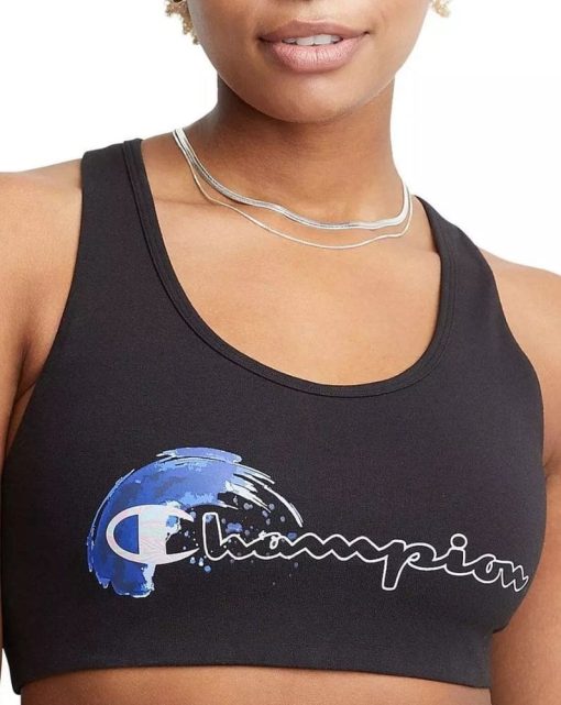 Champion Black Sports Bra XS - Women's Workout Top