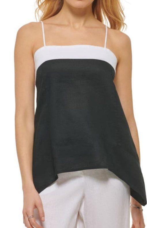 Handkerchief Hem Linen Camisole L