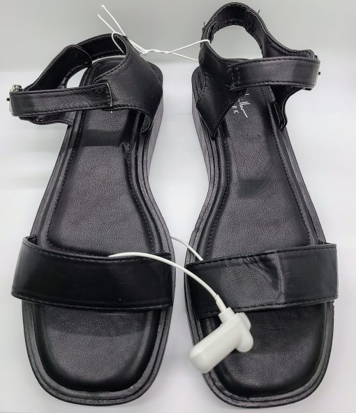 Hicole Black Platform Sandals - Size 8.5 - Women's Summer Shoes