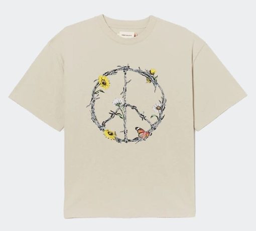 Honor the Gift Iron Peace T-Shirt  Bone 7-8