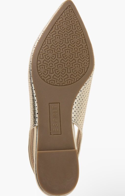 Esprit Petria Slingback Gold Flat 9M - Image 5