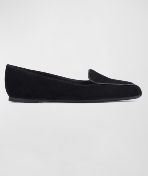 Aquatalia Judie Suede Flat Loafers 7.5 - Image 3