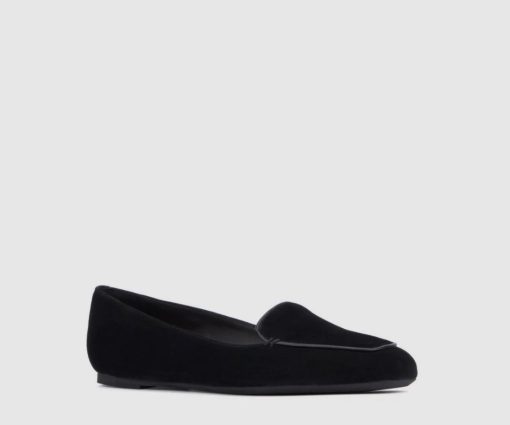 Aquatalia Judie Suede Flat Loafers 7.5