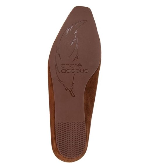 Andre Assous Women Norma Featherweight Mule (Cocoa) Flat Shoes 10 - Image 3