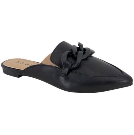 Esprit Womens Petrona Flats Black 6