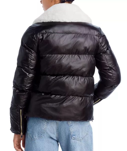 Generation Love Avila Faux Fur Puffer Jacket XS - Image 2