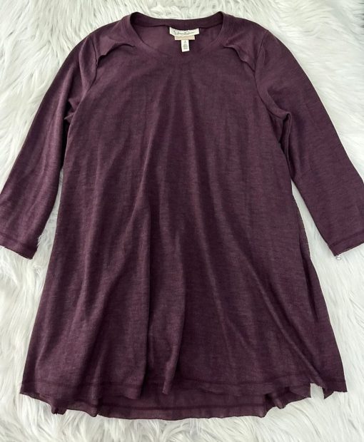 Jessica Simpson burgundy Nursing shirt  soft stretch breathable XL