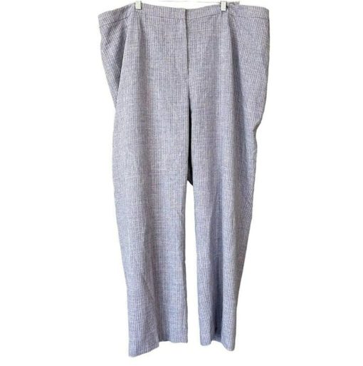 Le.suit Plus Size Gray Pants 24W - Women's Dress Pants