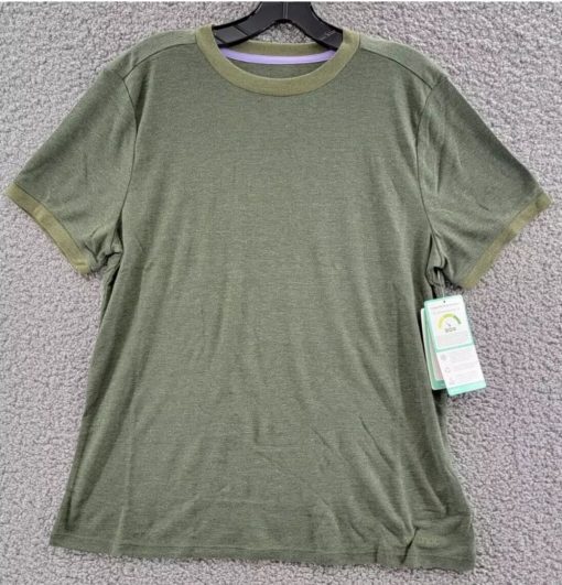 Marmot Switchback Short-Sleeve Crew Neck T-Shirt Women's XL Nori/Winter Moss