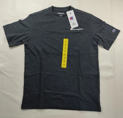 Champion Men's Gray T-Shirt Small - Athletic Crew Neck Tee