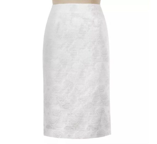 Midnight Velvet CREAM/ Off White Formal Wedding Florence Skirt Size 20W PL