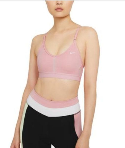 Nike Indy Sports Bra - Pink, XS - Low Impact Workout Bra