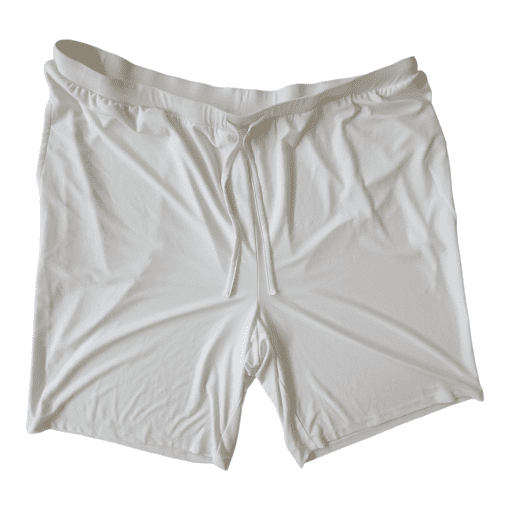 Nina Leonard White Plus Size Shorts - Women's Activewear