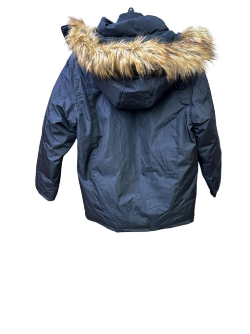 DKNY Big Boys Faux-Fur Parka Black L(14/16) - Image 2