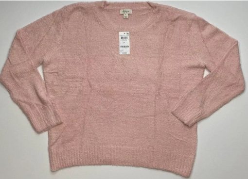 Style & Co Petite Long Sleeve Soft & Fuzzy Sweater Top XXL