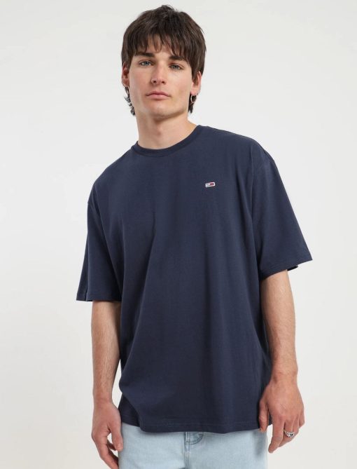 Tommy Hilfiger Men's Navy Tee XXL - Casual T-Shirt