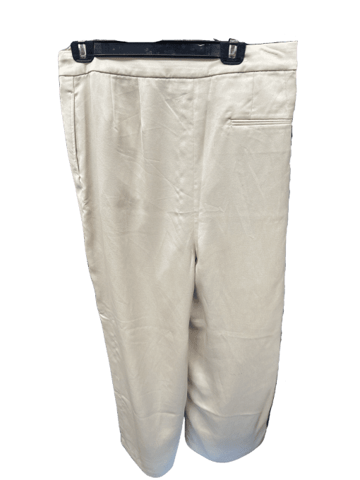 DKNY Beige Wide Leg Pants Size 12 - Women's Trousers - Image 2