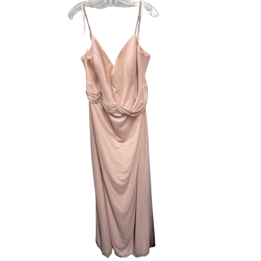 Simply dress women pink 24