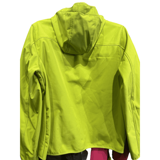 GUESS Neon Green Softshell Jacket - Size M - Women's Outerwear