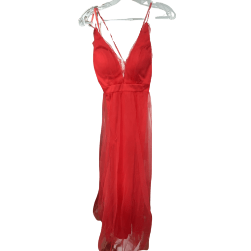 Red Maxi Dress - Rated PG 4 - Size S - Formal Gown